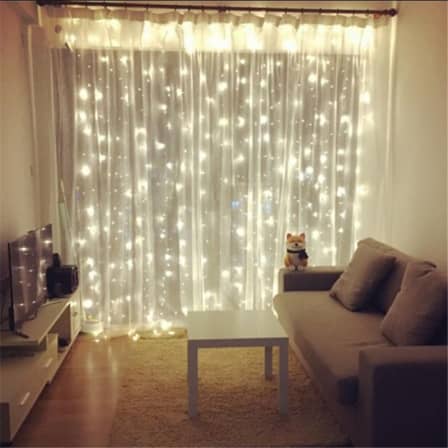 Decorative Curtain Fairy Light for Home Parties or Wedding_0